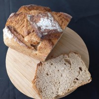Ekşi mayalı siyez ekmeği 600-650 gr Ekşi mayalı siyez ekmeği 600-650 gr