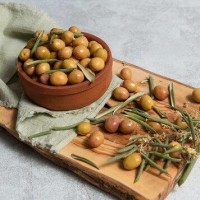 Yeşil Zeytin (çizik)yarım kg Yeşil Zeytin (çizik)yarım kg