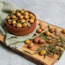 Yeşil Zeytin (çizik)yarım kg